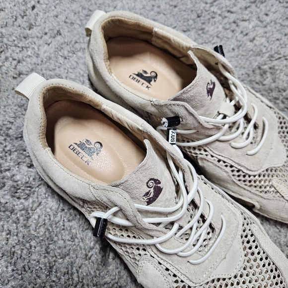 Dbeck Trail Shoes Womens 41 US 10 Outdoor Mesh Hiking Breathable Gorpcore - Picture 3 of 9